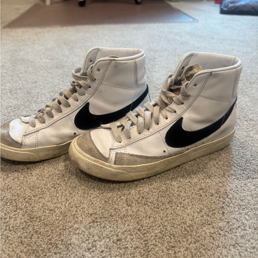 Nike high top blazers